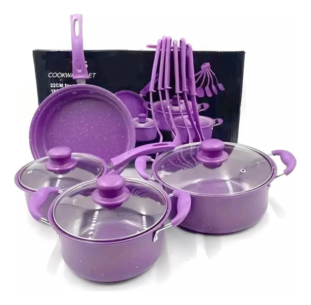 Velari® Ceramic Pro | Batería de Cocina Premium 13 Piezas