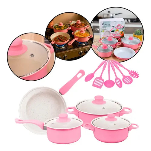 Velari® Ceramic Pro | Batería de Cocina Premium 13 Piezas