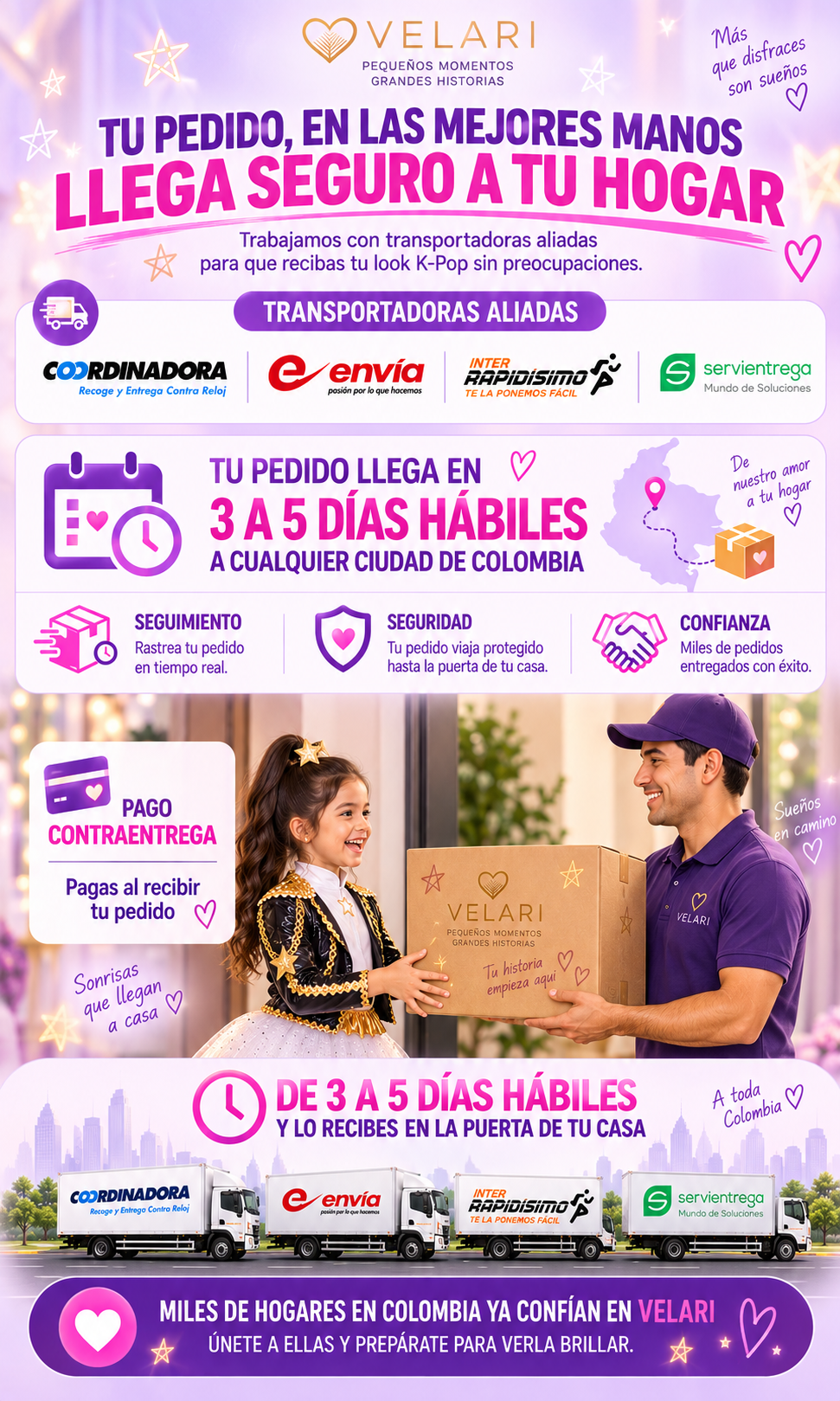 Guerreras K-Pop™ Disfraz Infantil con Tutú para Niña