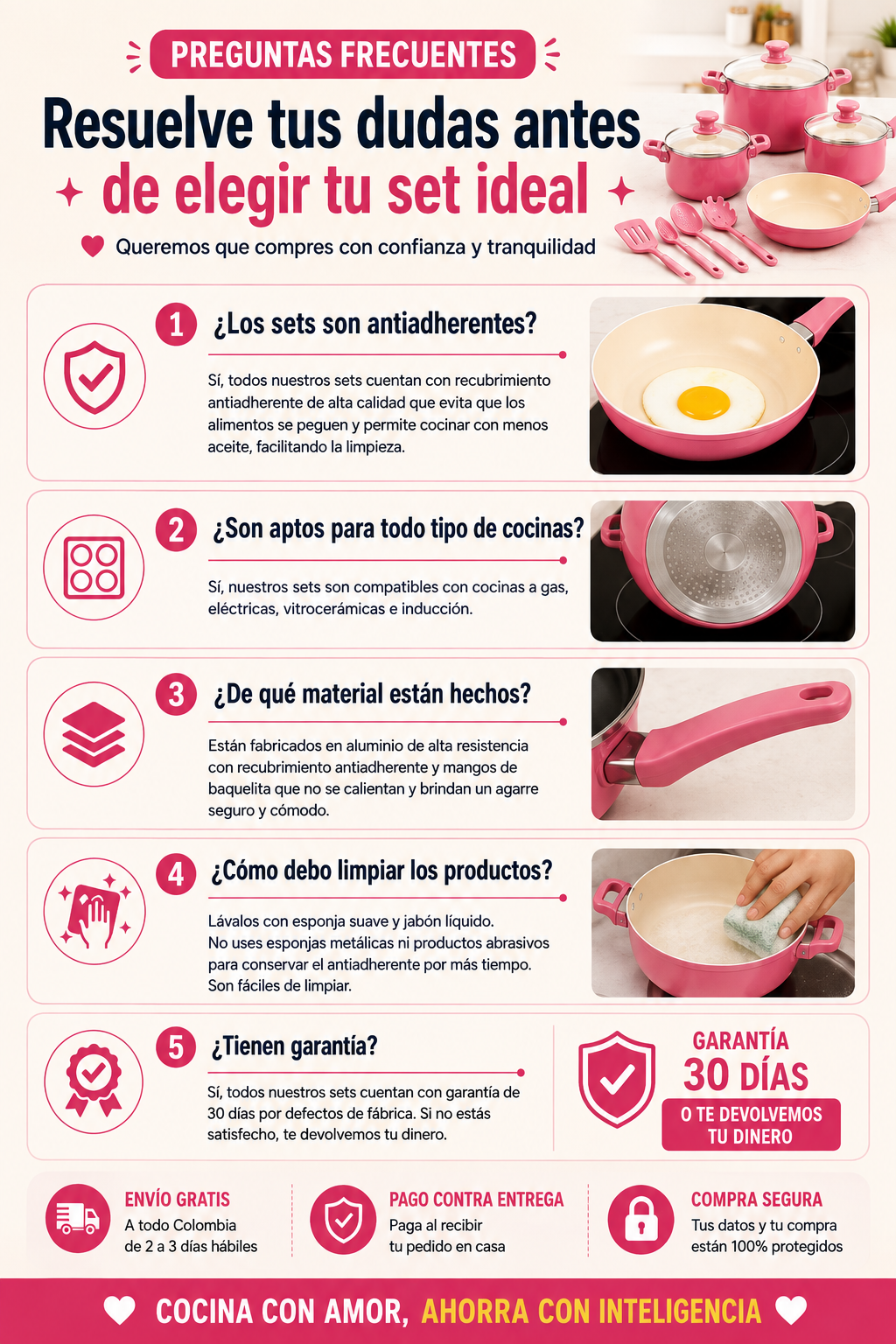 Velari® Ceramic Pro | Batería de Cocina Premium 13 Piezas